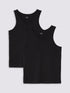 LC Waikiki U-Neck Cotton Men's Tank Tops 2 Pack